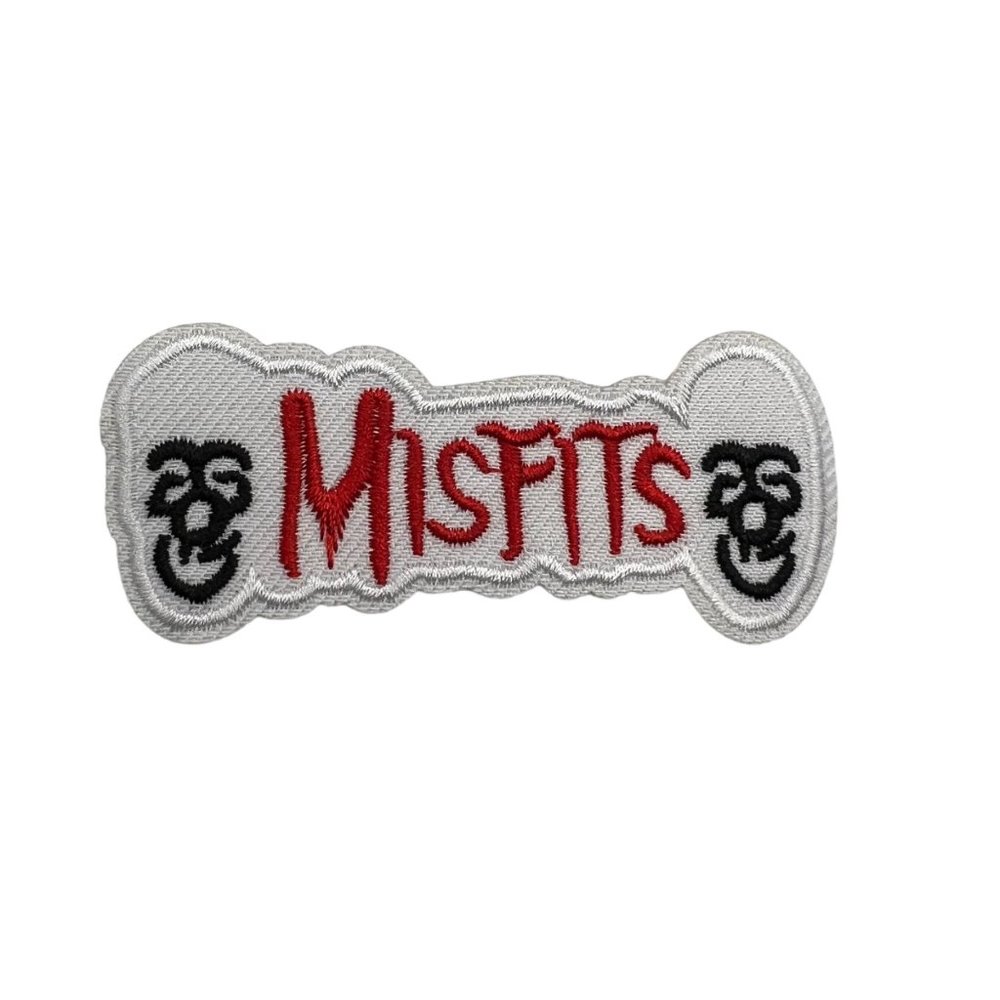 Misfits Music Iron or Sew On Patch Embroidered Rock Band Jean Jacket Vest Biker